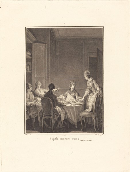 Sophie remettez-vous, 1779.