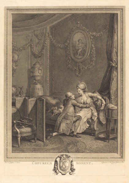 L'heureux moment, 1777.