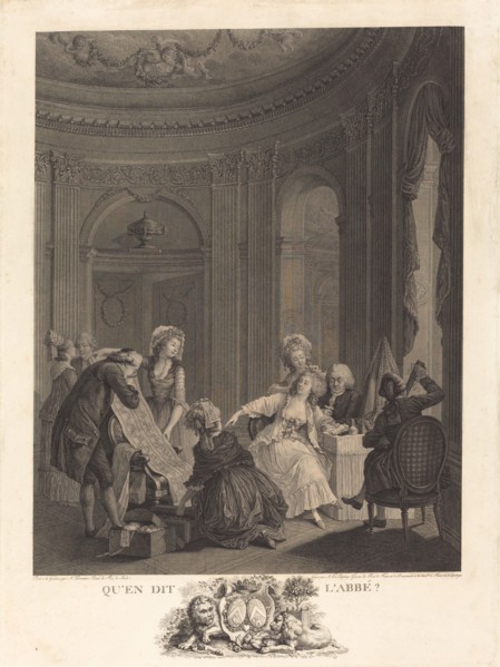 Qu'en dit l'Abbé?, 1788.