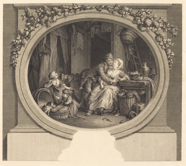 La Félicité villageoise, 1784.