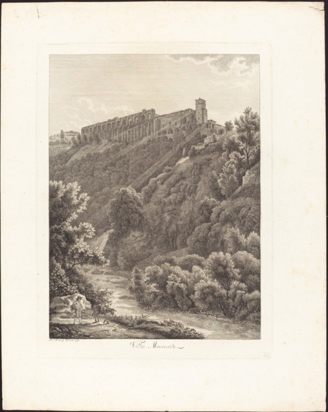 Villa Mecenate, 1798.