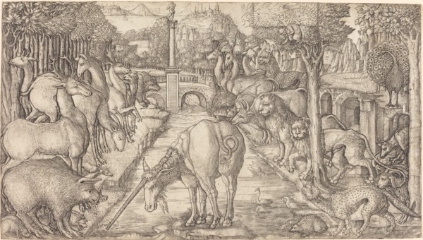 The Unicorn Purifies the Water with Its Horn, probably c. 1555/1561.