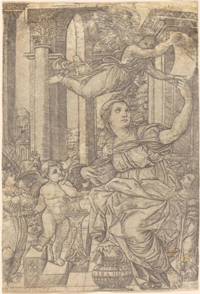 The Cumaean Sibyl, probably 1517.