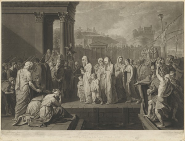 Agrippina Landing at Brindisi with the Ashes of Germanicus, 1776.