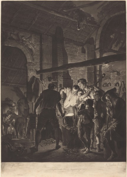 The Blacksmith's Shop, 1771.