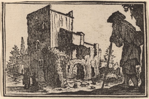 Shepherd and Ruins, 1621.