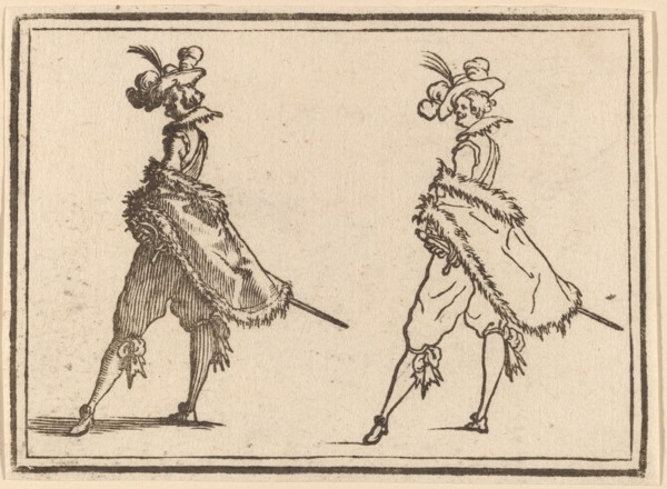 Gentleman Viewed from the Side, 1621.