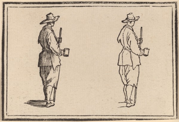 Peasant with a Cup, 1621.