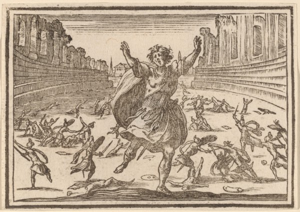 Skirmish in a Roman Circus, 1621.