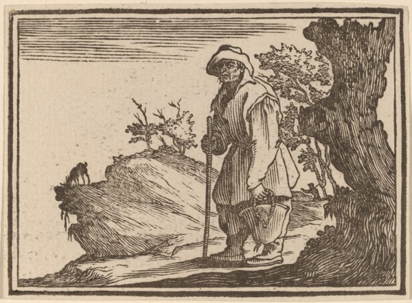 Peasant with Sack, 1621.