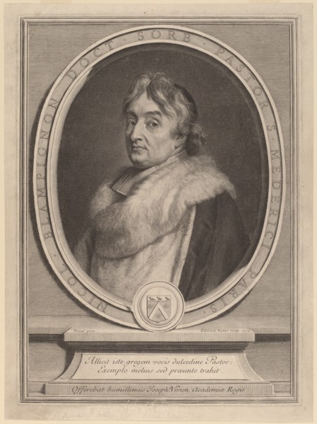 Nicolas de Blampignon, 1702.