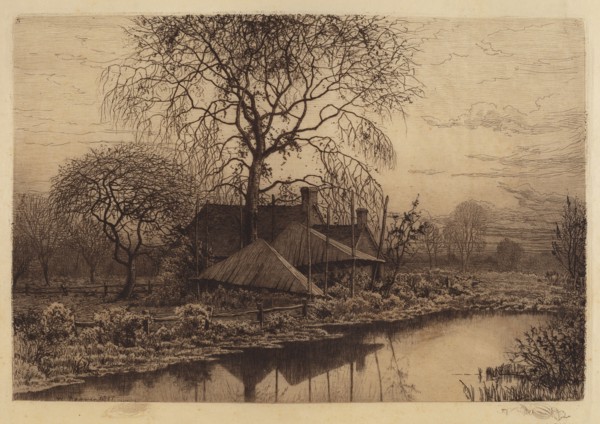 Untitled (Farmhouse, Long Island), 1887.