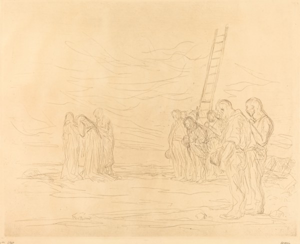 Calvary (first plate), 1902.