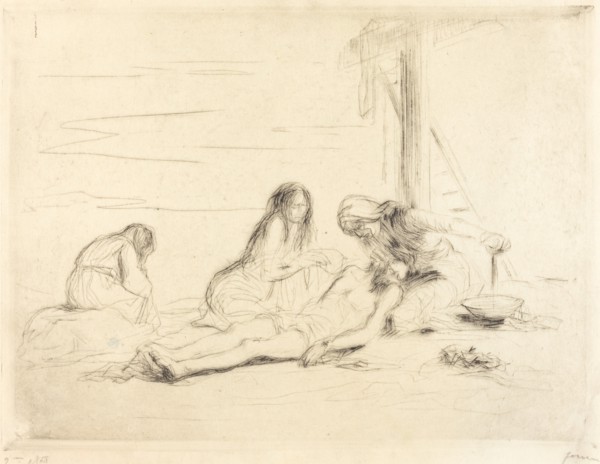 Pietà (first plate), 1910.