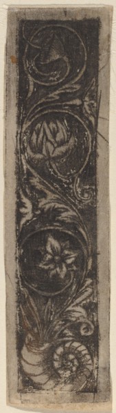 Oblong Ornament Panel, c. 1480/1510.