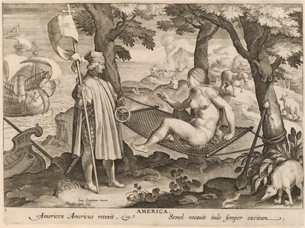 America: pl.1, c. 1580/1590.