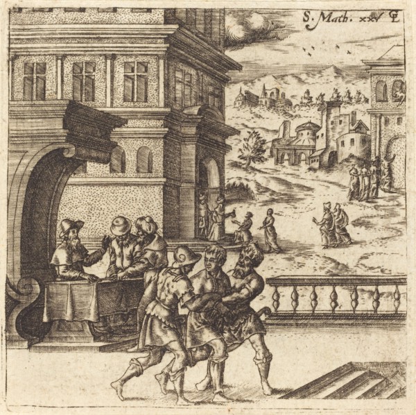 Parable of the Talents (The Worthless Servant Cast into the Outer Darkness), probably c. 1576/1580.