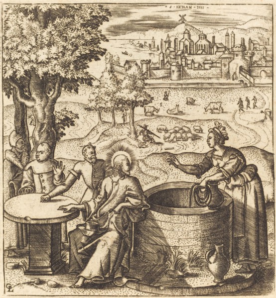 Christ and the Woman of Samaria, probably c. 1576/1580.