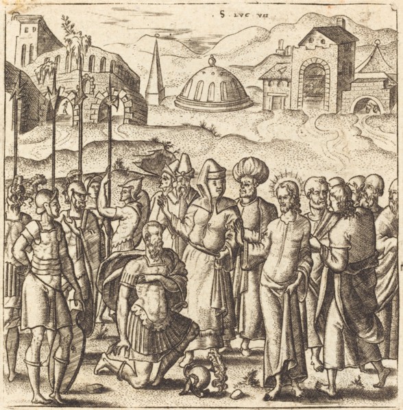 Christ and the Centurion, probably c. 1576/1580.