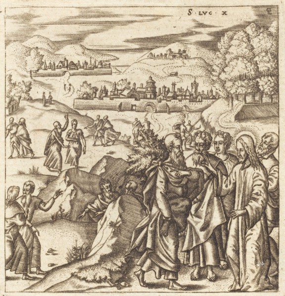 The Mission of the Seventy, probably c. 1576/1580.