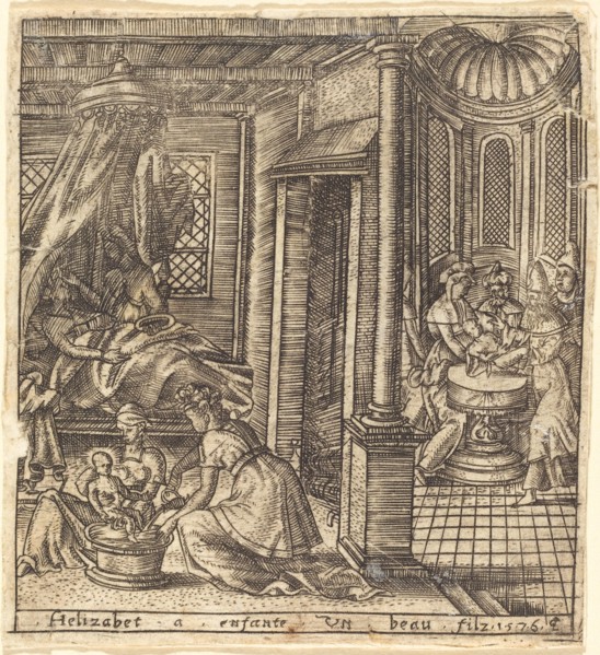 The Birth of John the Baptist, 1576.