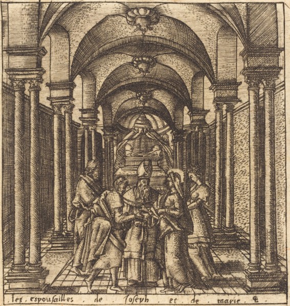 The Marriage of the Virgin, probably c. 1576/1580.