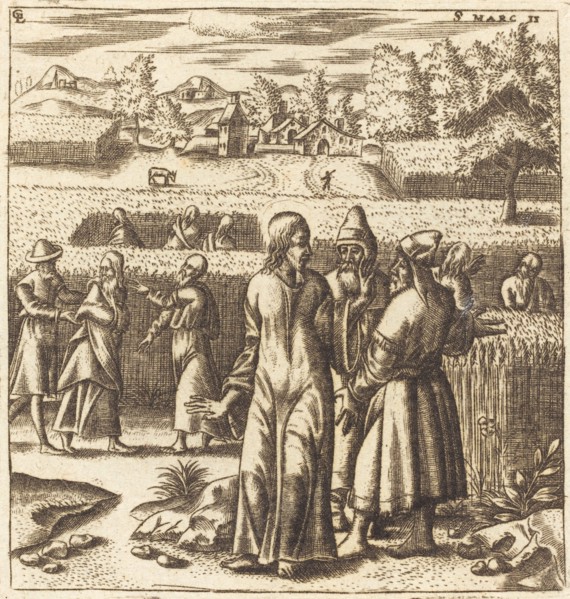 Christ and the Sabbath Laws, probably c. 1572/1580.