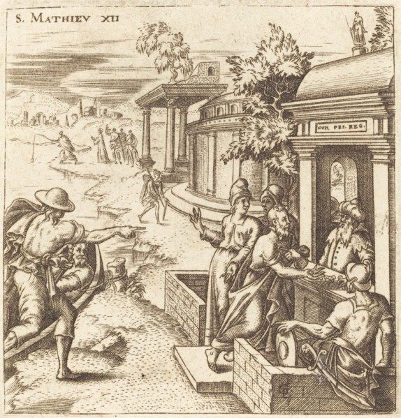 The Man Healed of the Withered Hand, probably c. 1576/1580.