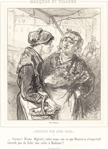 Voyons! Mme Majeste..., 1853.