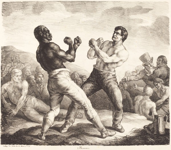 Boxeurs (The Boxers), 1818.