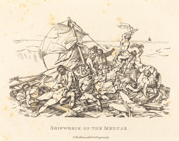 Shipwreck of the Meduse, 1820.