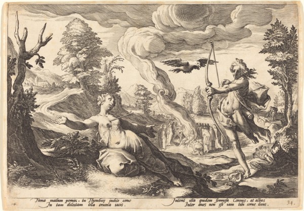 Apollo Killing Coronis.