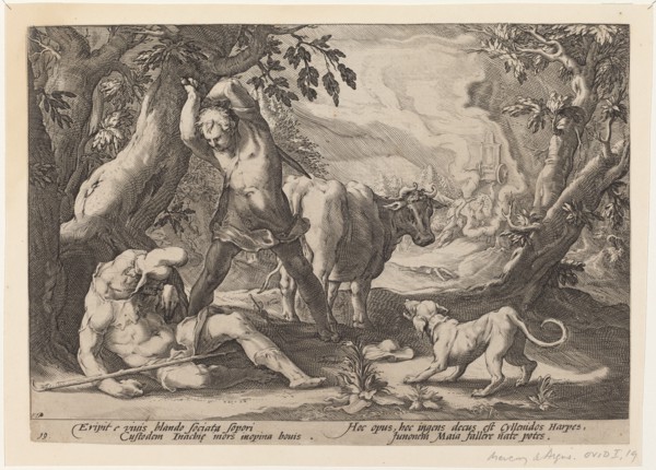 Landscape with Mercury Raising His Sword to Kill a Sleeping Argus, 1589.