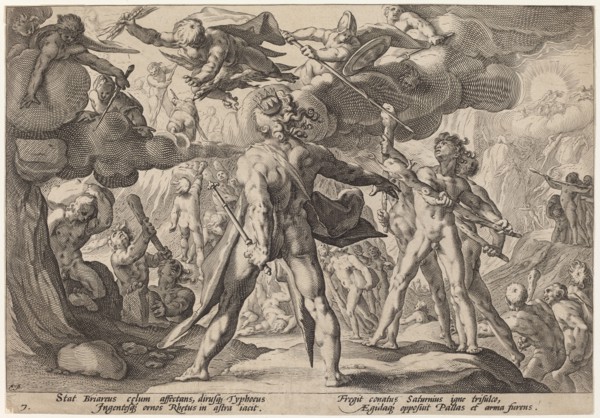 The Giants Climbing the Heavens, c. 1589.