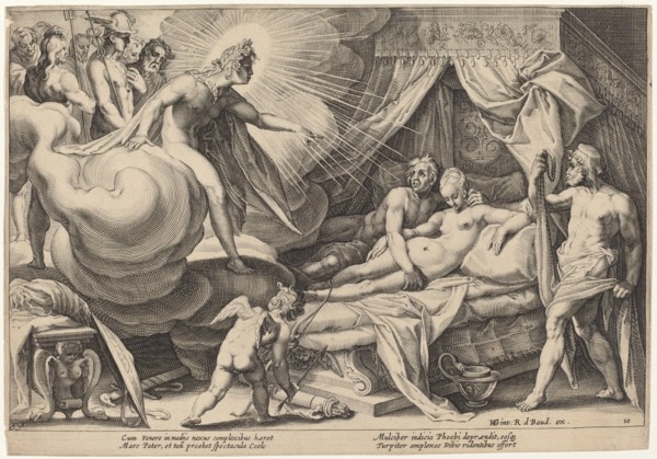 Mars and Venus Surprised, c. 1615.