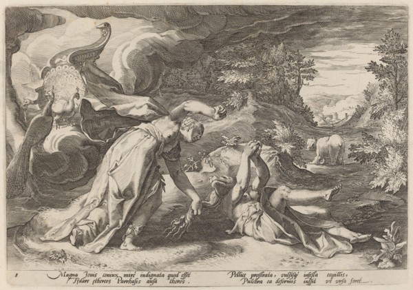 Juno Turning Callisto into a Bear, c. 1589.
