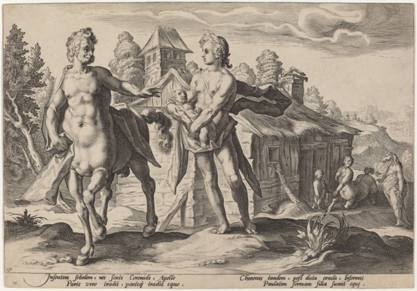 Apollo Entrusting Chiron with the Education of Asclepius, 1589.