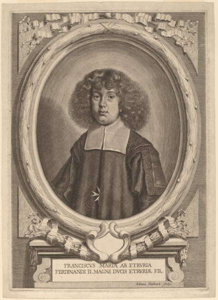 Cardinal Francesco Maria dei Medici, before 1691.