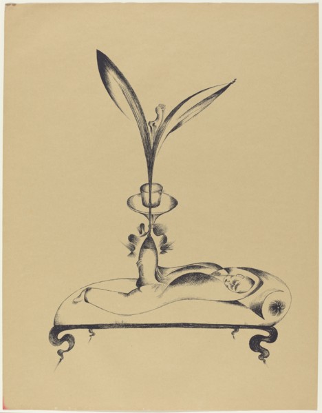 Der Männ mit dem Holzbein Träumt (The Man with the Wooden Leg Dreams), 1920.