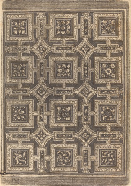 Ornamental Design for Coffered Ceiling.