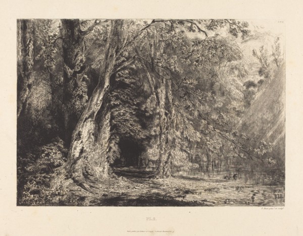 L'Ile Séguin in Flood, 1833.