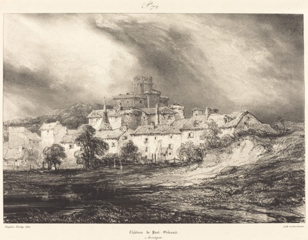 Château de Pont-Gibaud.