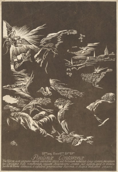 Christ on the Mount of Olives, 1743.