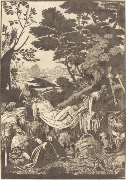 The Entombment [recto], 1739.