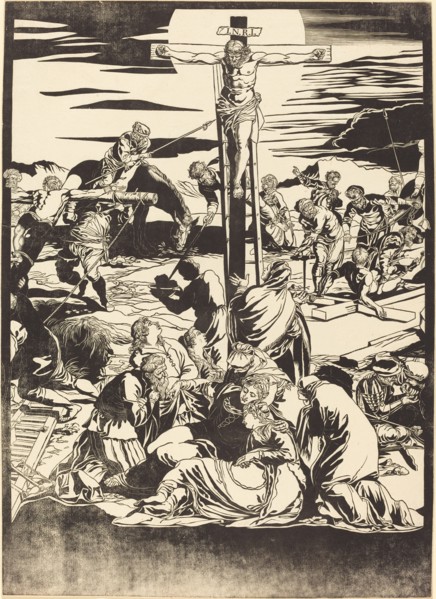 The Crucifixion [center plate], 1741.