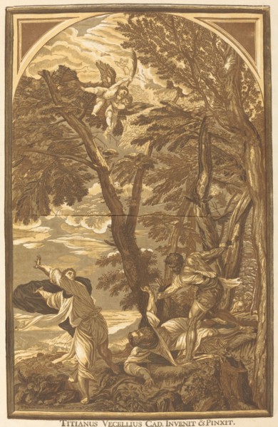The Death of Saint Peter Martyr, c. 1738.