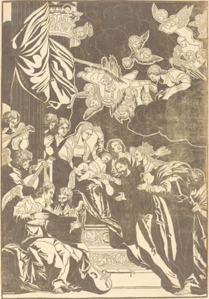 The Mystic Marriage of Saint Catherine, 1740.
