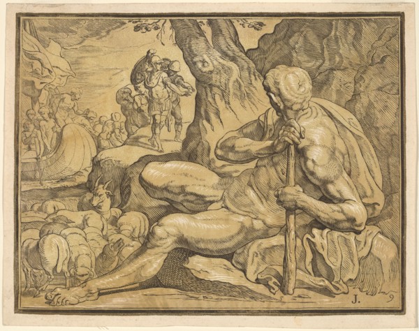 Ulysses and Polyphemus.