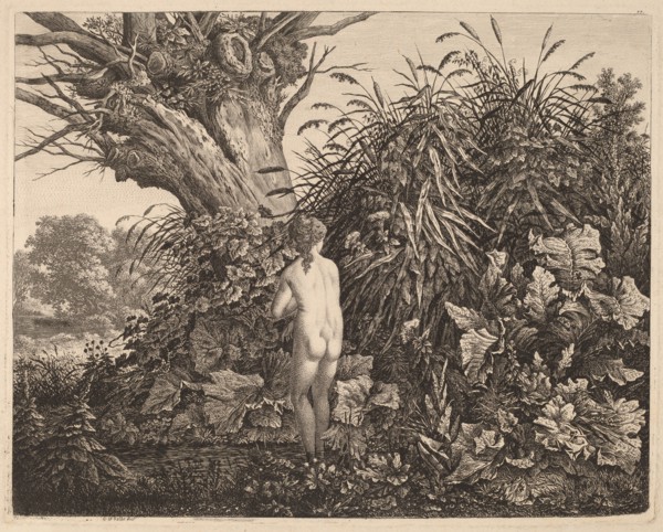 Bathing Maiden, 1796-1800.