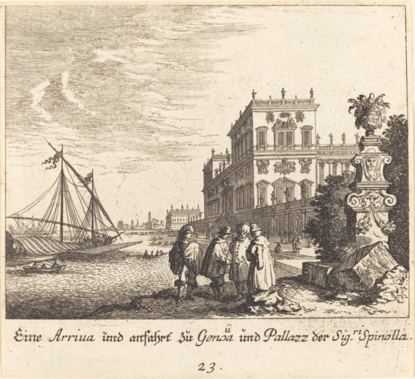 Palazzo Spinolla, Genoa, 1681.